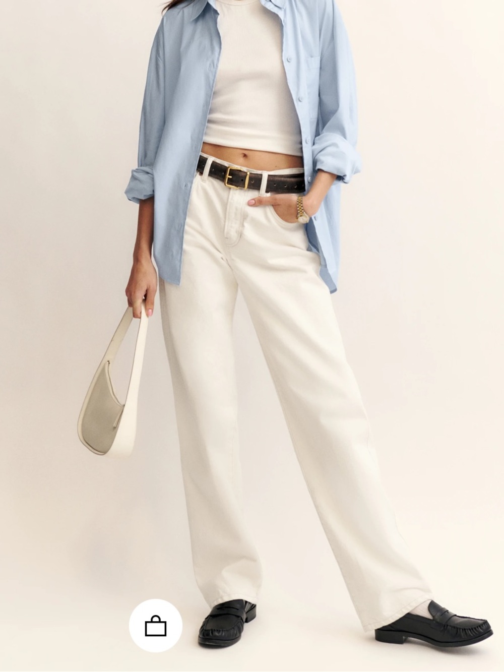 Reformation Val 90s Mid Rise Straight Jeans